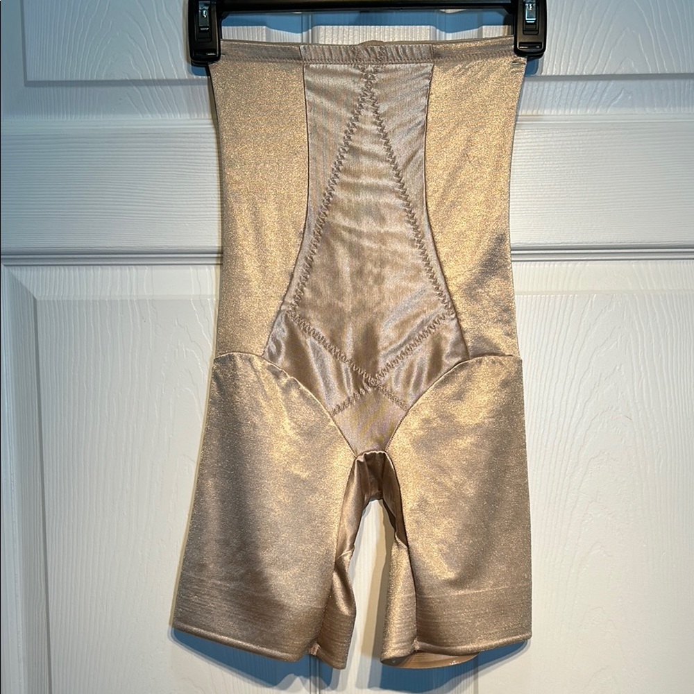 Cupid Triple Panel High-Waist Thigh Slimmer Size M Beige